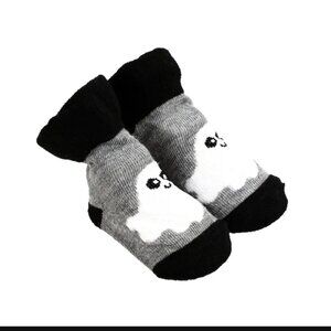 Halloween Baby Booties with gripper bottom